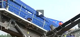 建筑垃圾生產線-盛天環保采訪報道